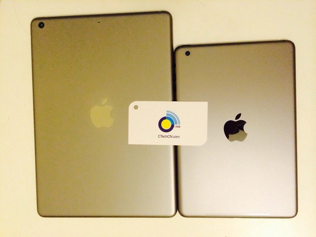 Cận cảnh iPad 5 và iPad mini 2 bản màu vàng