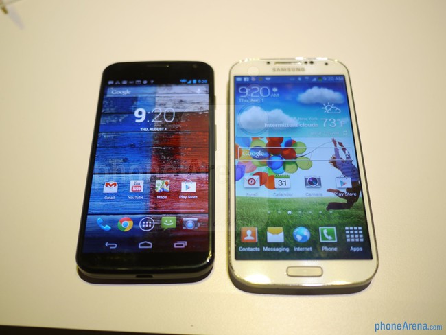 Moto X đã đủ tầm vượt qua cái bóng của Galaxy S4 ?