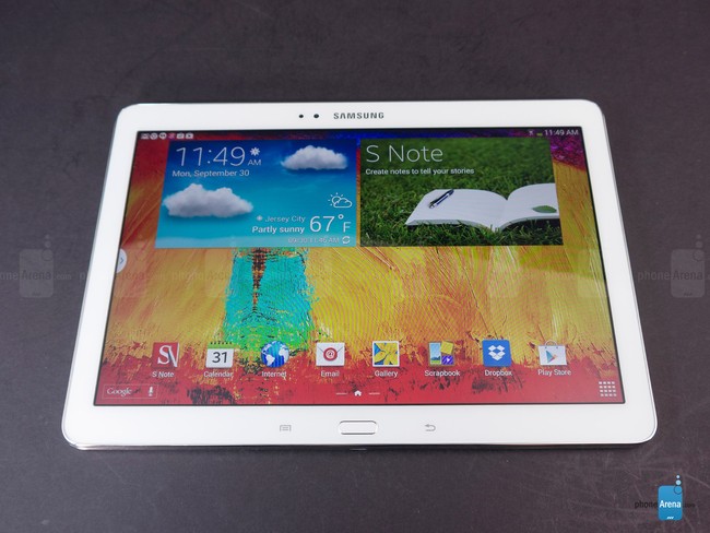 Đánh giá tablet Galaxy Note 10.1 2014: Thùng rỗng kêu to