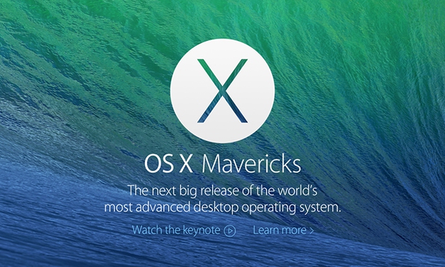 Tất cả máy Mac chạy được OS X Mountain Lion nhiều khả năng sẽ nâng cấp được lên OS X 10.9 Mavericks