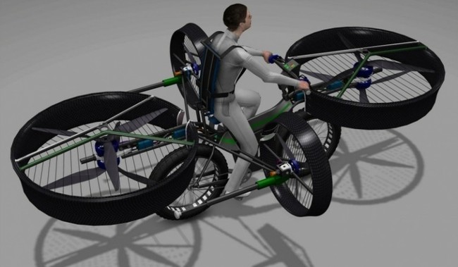 Ấn tượng màn trình diễn xe đạp bay F-Bike