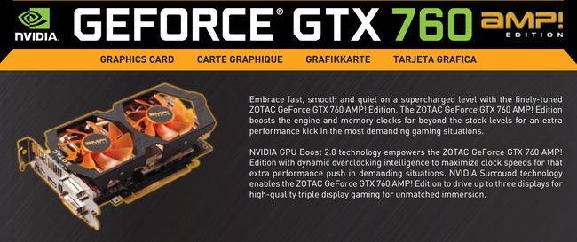 Nvidia công bố GeForce GTX 760: Card đồ họa tầm trung cho game thủ