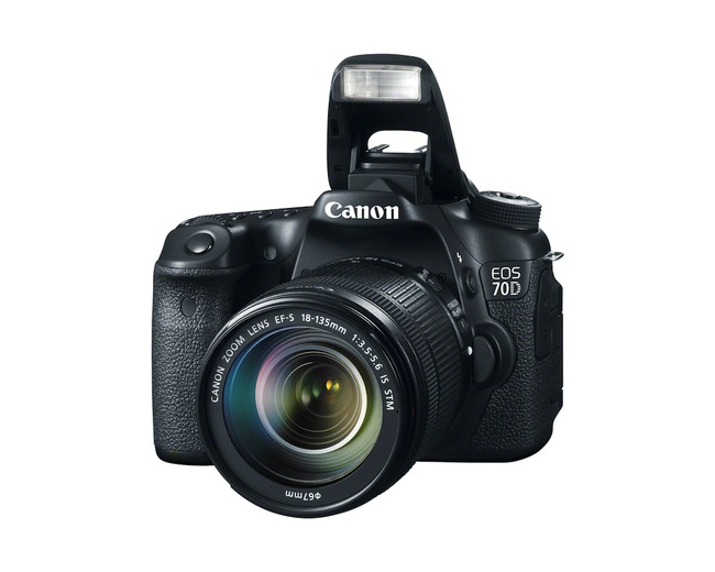 Máy ảnh EOS 70D mới của Canon: cảm biến 20,2 MP, lấy nét Dual pixel CMOS, có Wi-Fi, giá 1.200 USD