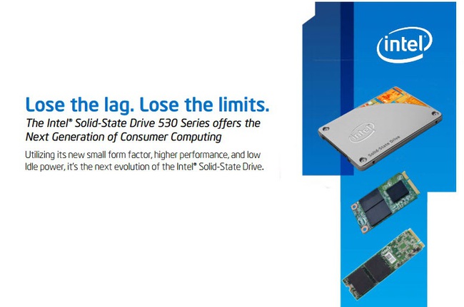 Intel ch&iacute;nh thức ra mắt d&ograve;ng SSD mới 530 series 