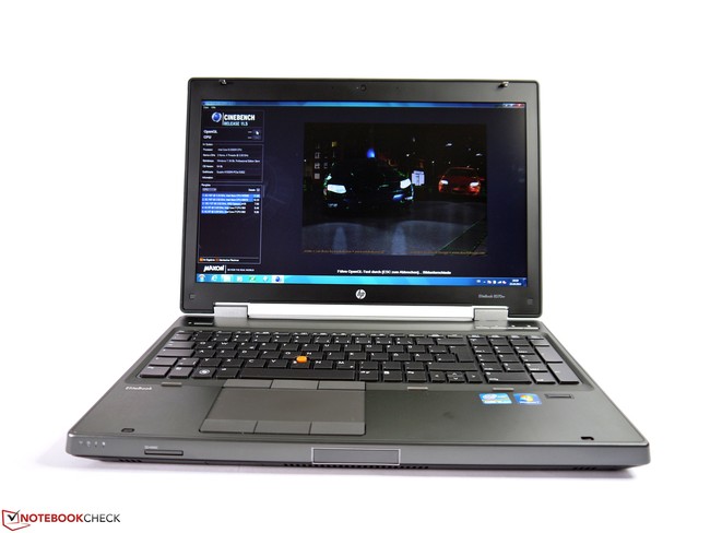 The HP EliteBook 8570w is a solid workstation