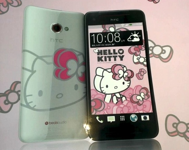 Lộ diện điện thoại Butterfly S Hello Kitty đáng yêu