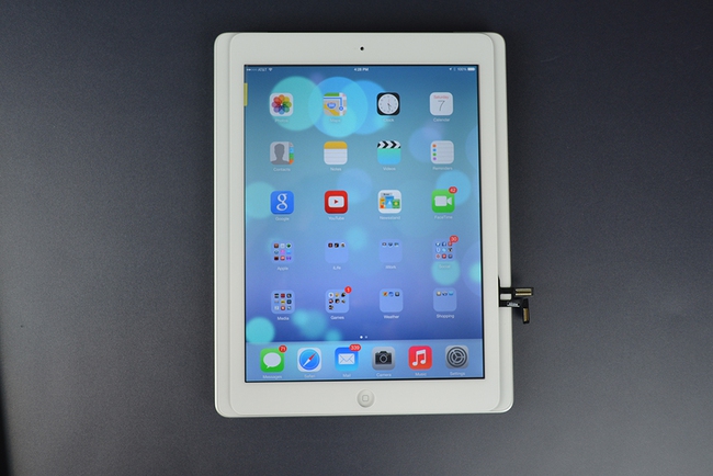  iPad 5 sẽ được cài đặt iOS 7 ngay khi xuất xưởng. Kích thước tổng thể của máy nhỏ hơn một chút so với iPad 4.