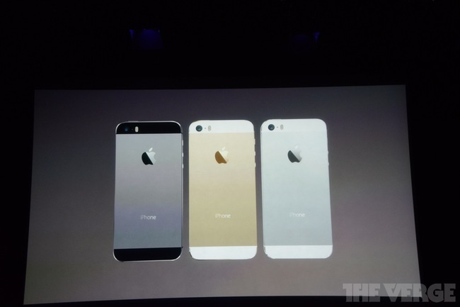 Hình ảnh chính thức iPhone 5S: nhanh gấp 5 lần iPhone 5 cũ