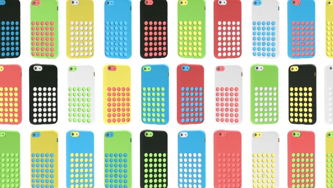 apple color iphone case 5C