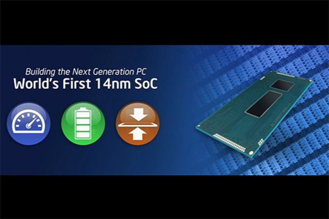 Intel: Thế hệ chip mới Broadwell giúp tăng thời lượng pin thêm 30%