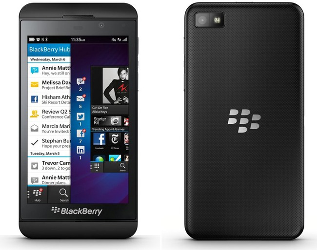  Những smartphone như BlackBerry Z10 dù được đánh giá khá tốt nhưng không đủ để cứu hãng điện thoại Canada. 