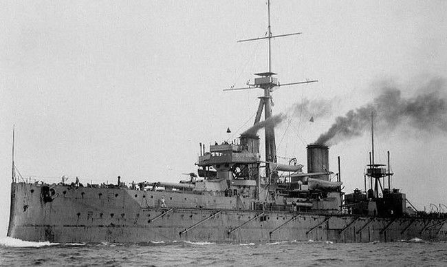  Một loạt đạn pháo của Drednought mạnh hơn loạt đạn của tất cả thiết giáp hạm trong chiến tranh Nga-Nhật (theminiaturespage.com)