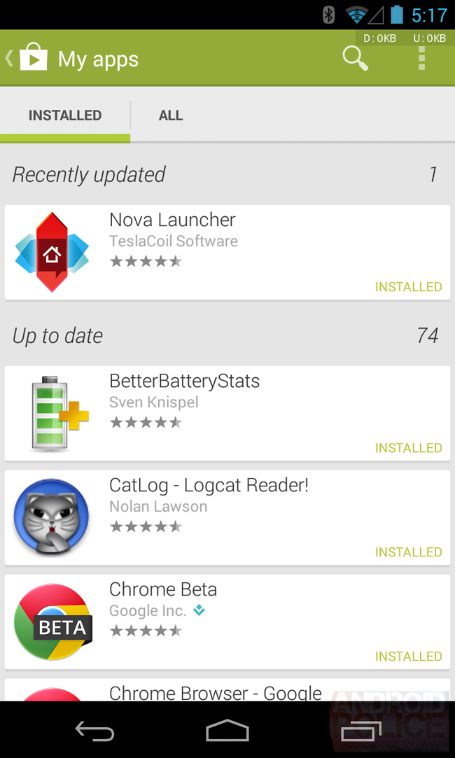 Google Play Store nhận bản cập nhật mới với một số tinh chỉnh nhỏ