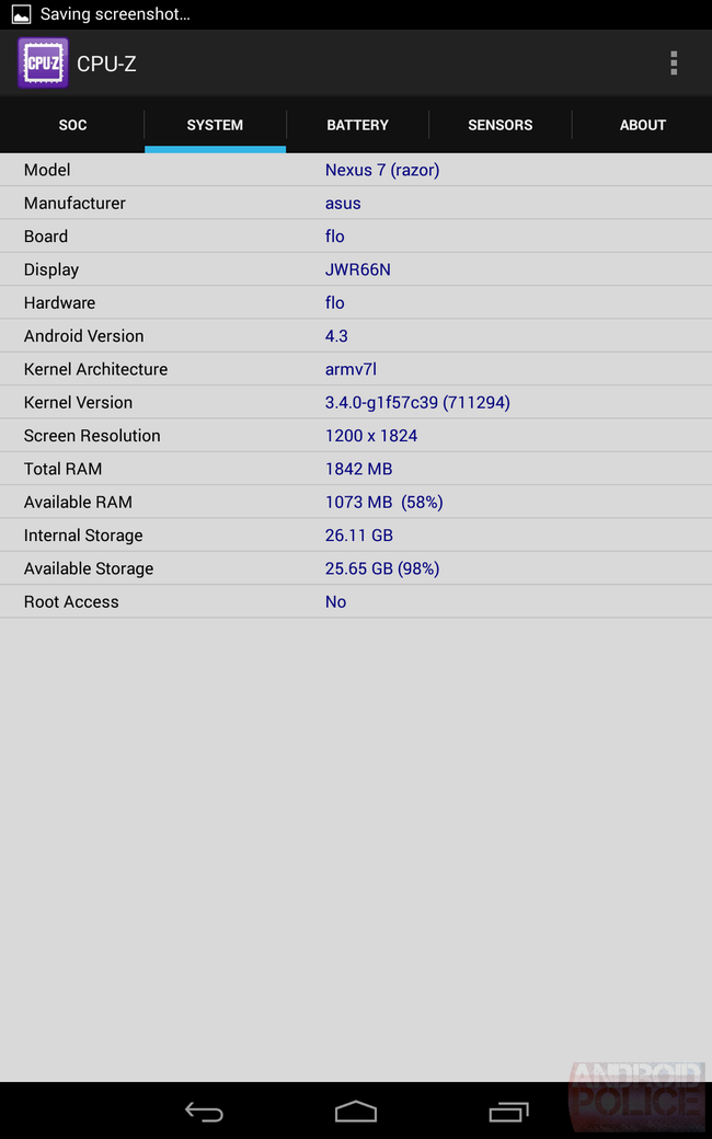 Nexus 7 mới ghi nhận kết quả benchmark ấn tượng