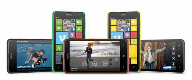 Lộ ảnh và thông số Lumia 625, điện thoại Windows Phone màn hình siêu lớn