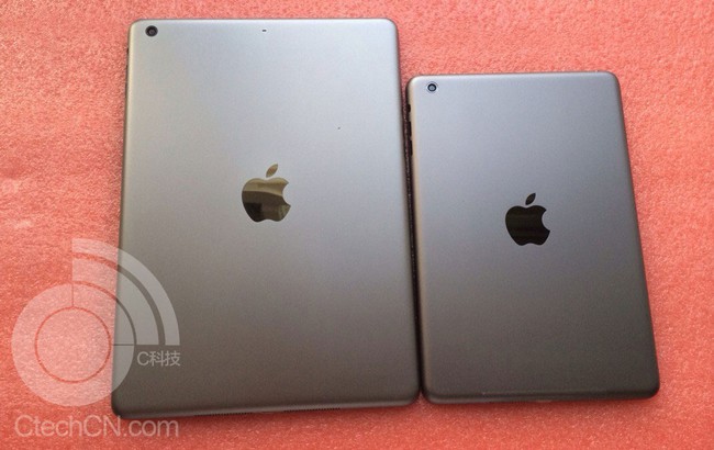 Cận cảnh iPad 5 và iPad mini 2 bản màu vàng