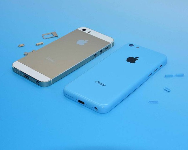 “Soi” chi tiết các phần linh kiện của iPhone 5S và 5C