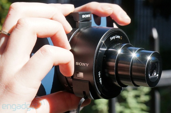 Đánh giá Sony Cyber-shot QX10: ống kính kết nối Wi-Fi cho smartphone