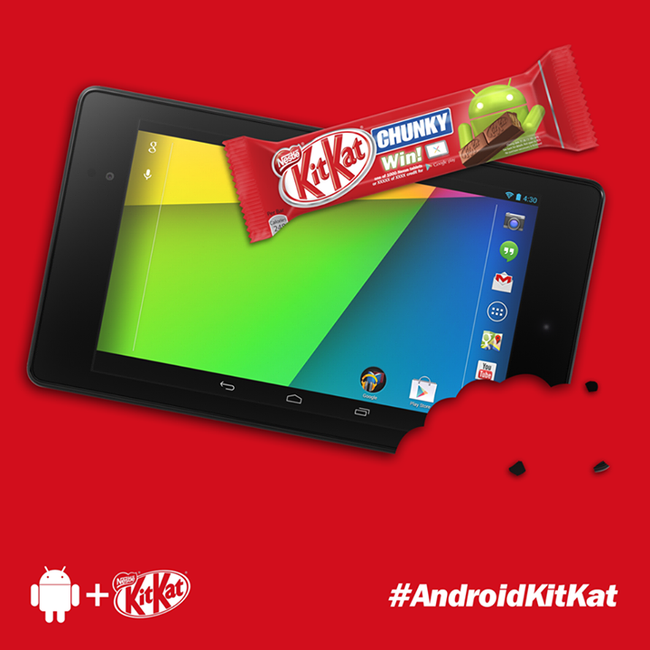 Android 4.3 còn chưa nguội, Android 4.4 Kitkat đã rục rịch ra mắt tháng 10