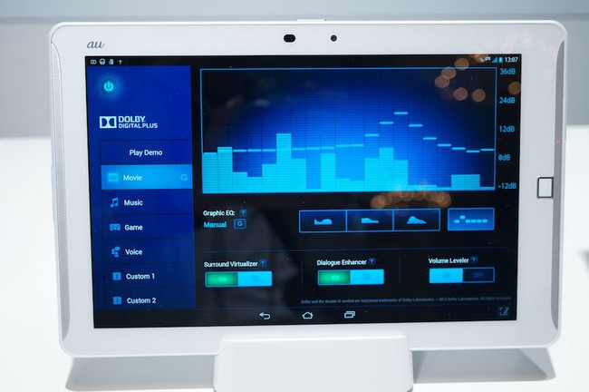 Arrows Tab FJT2: Tablet Android chạy chip Snapdragon 800, c&oacute; cảm biến v&acirc;n tay