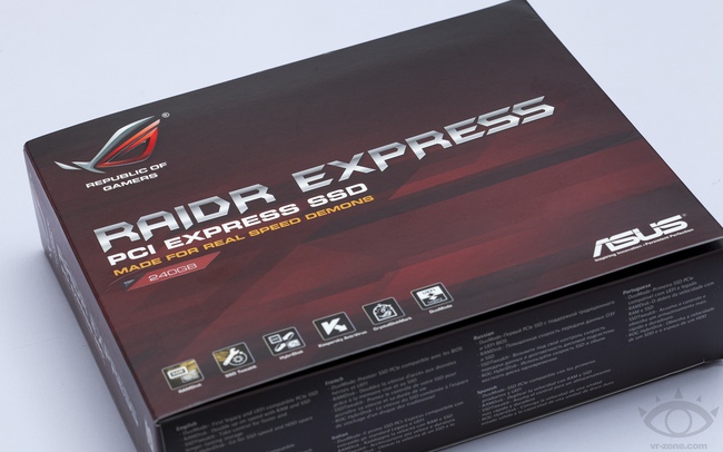 Ổ SSD RAIDR Express "siêu cao cấp" của Asus