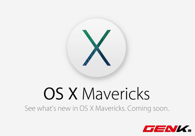 Apple tung ra bản thử nghiệm thứ 8 cho OS X Mavericks 10.9, tích hợp iTunes 11.1