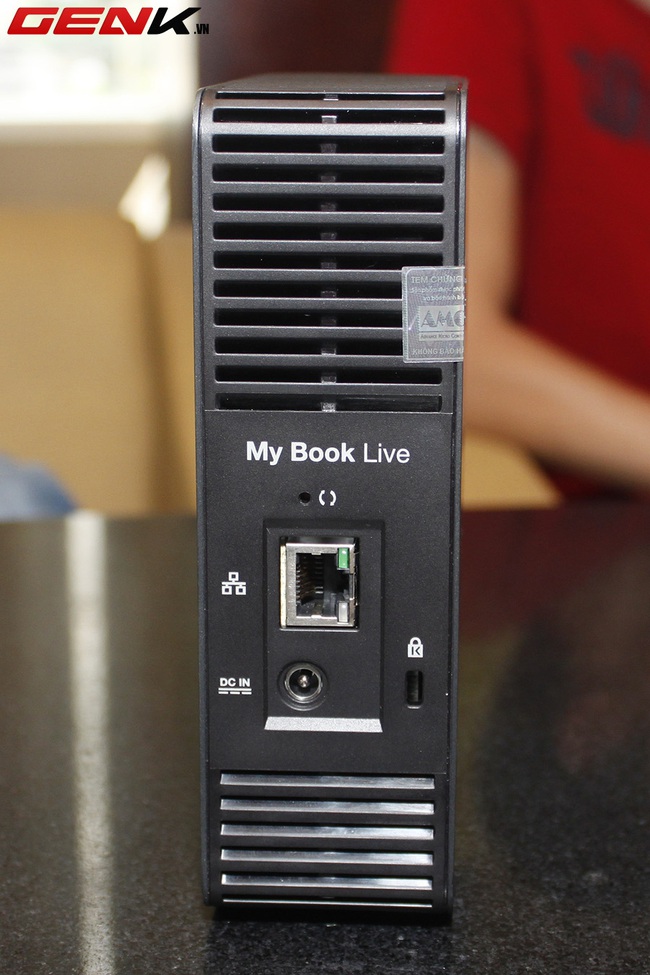  My Book Live thiếu đi kết nối USB.