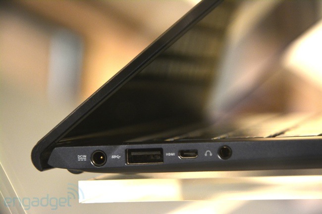 Zenbook Infinity: Ultrabook đầu tiên dùng vỏ kính Gorilla Glass 3, màn hình cảm ứng, bàn phím có đèn nền