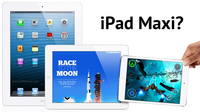 iPad Maxi màn hình 12,9 inch của Apple sắp có mặt trên thị trường