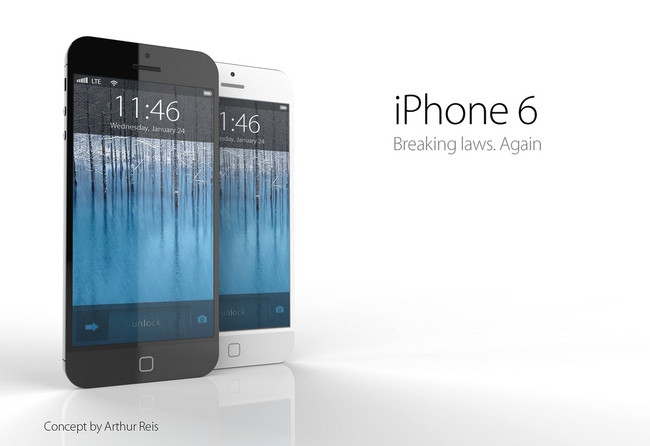  Một bản concept của iPhone 6.