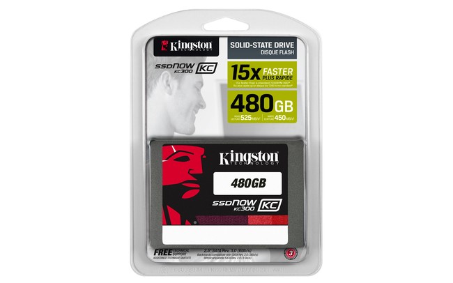 Kingston giới thiệu ổ cứng thể rắn SSDNow KC300 tiết kiệm điện