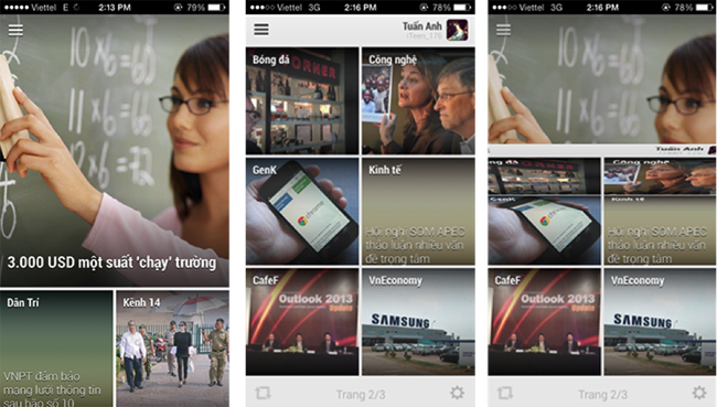 Pega mới trên iOS và Android: Vượt mặt mọi ứng dụng đọc tin tức Việt Nam