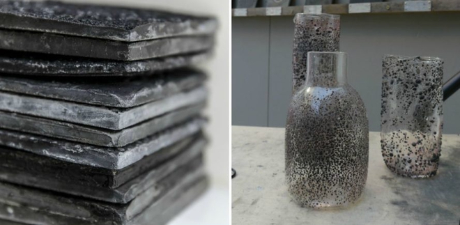  Một công nghệ đặc biệt giúp chế tạo ra những mẫu đá có thể dùng để làm đường, xây dựng các công trị hay xử lý sự cố tràn dầu ngoài đại dương. 