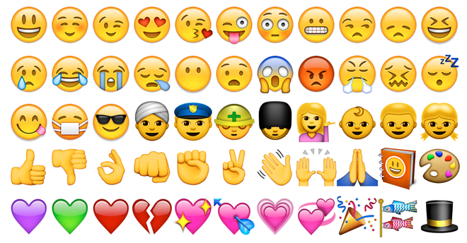  Emoji rất đa dạng và đã trở thành một phần không thể thiếu trong thế giới công nghệ ngày nay. 