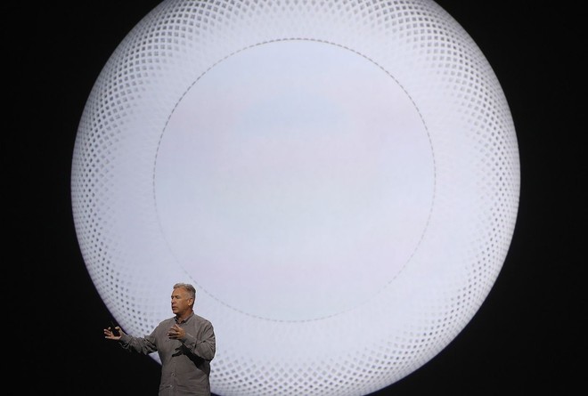  HomePod được ra mắt tại hội nghị Apple Worldwide Developer Conference tháng 6, năm 2017 