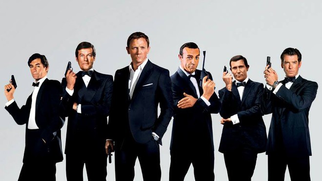  Các đời James Bond, bạn bắt đầu xem từ ai? 