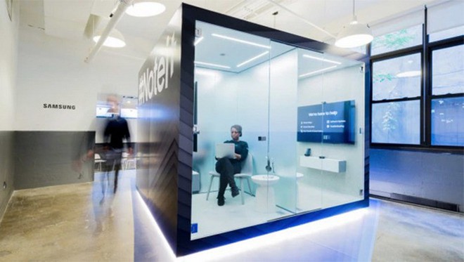  Một căn phòng dành riêng cho các khách hàng tới trung tâm chăm sóc cao cấp của Samsung 