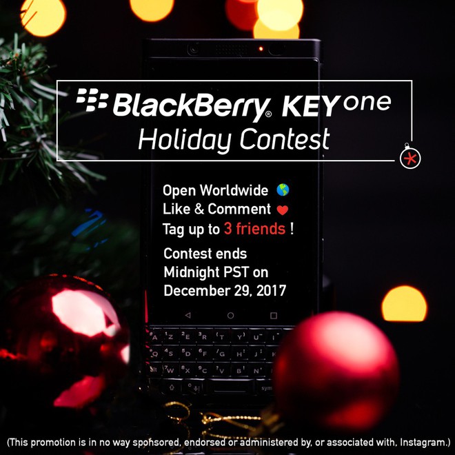 BlackBerry đang tặng miễn phí KEYone Black Edition giá 16 triệu đồng cho fan may mắn, cách tham gia cực kỳ đơn giản - Ảnh 1.
