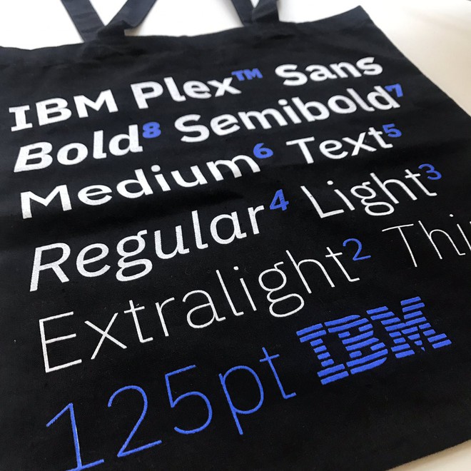  IBM Plex sẽ kết hợp hoàn hảo giữa hai yếu tố máy - người. 