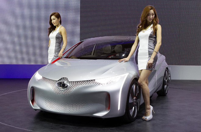  Concept xe EOLAB của Renault Samsung Motors tại Triển lãm Motor Seoul 2015 