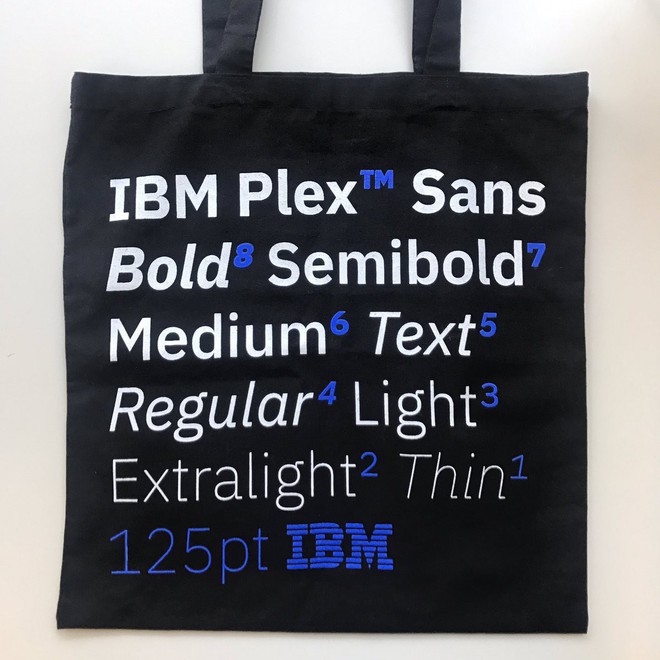  IBM sẽ nối tiếp thành công của Helvetica trong tương lai. 