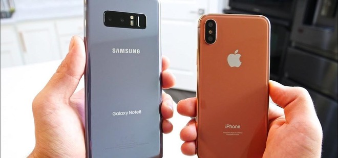  Thị trường điện thoại sẽ sớm tràn ngập những thiết bị giống iPhone X và Note 8? 