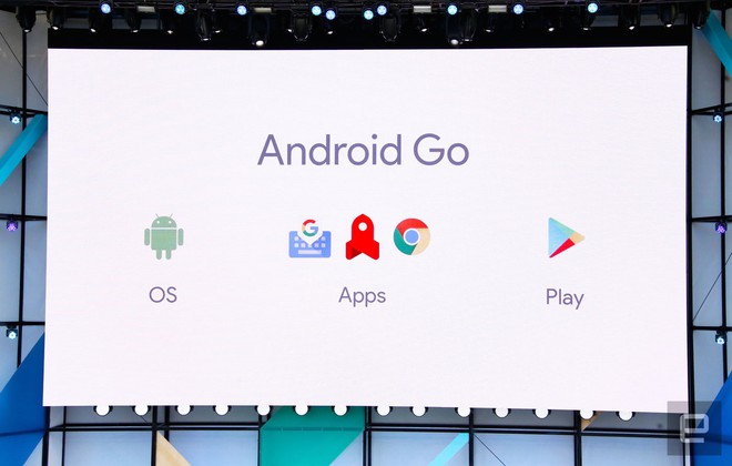  Android Go nhắm vào thị trường smartphone có mức giá thấp. 