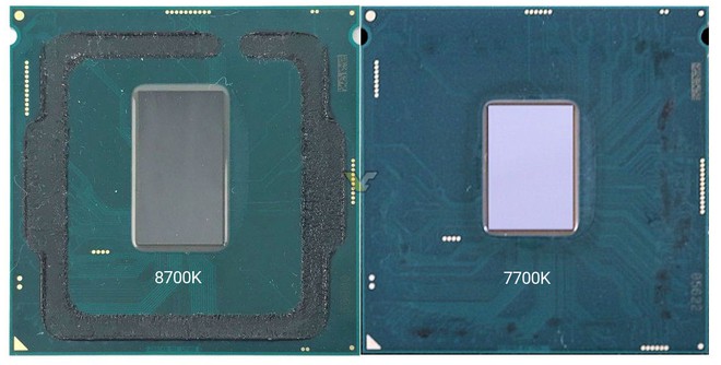  Intel Core i7-8700K vs i7-7700K 