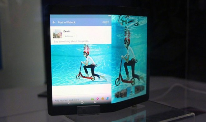  Thiết kế của Axon Multy, chiếc smratphone màn hình gập sắp tới của ZTE 