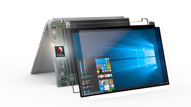 Microsoft, HP, Qualcomm giới thiệu laptop chạy chip ARM, kết nối LTE dùng cả ngày không hết pin - Ảnh 2.