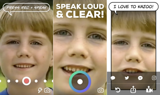  Ứng dụng Giphy Cam giúp bạn tạn ra những ảnh GIFs chèn cả những câu thoại bạn mong muốn. 