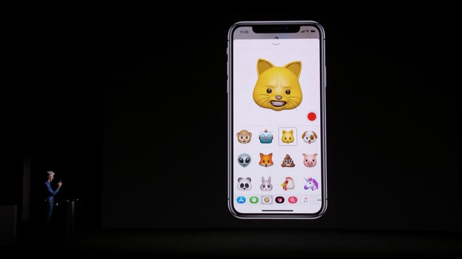  Animoji hoạt động dựa trên khả năng nhận diện khuôn mặt của iPhone X 
