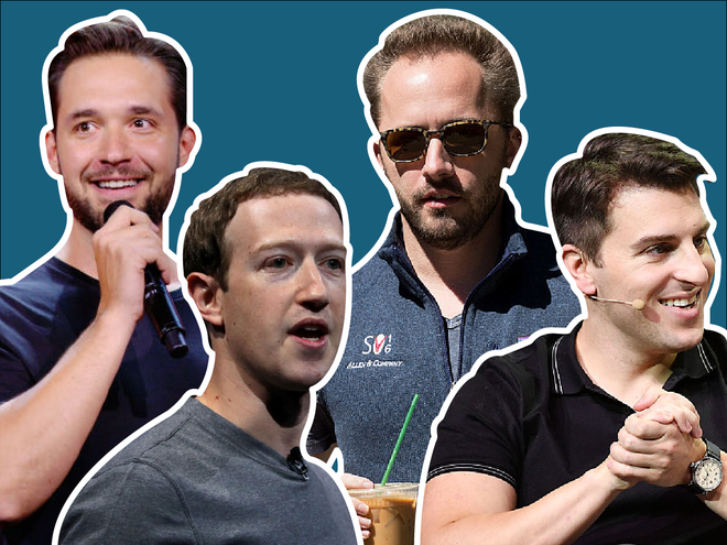  Alexis Ohanian ( CEO Reddit). Mark Zuckerberg (CEO Facebook), Drew Houston (CEO Dropbox) và Brian Chesky (CEO Airbnb). 