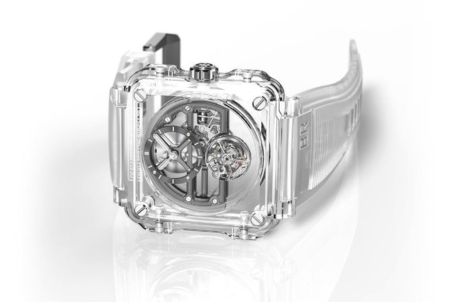 Cận cảnh Bell & Ross BR-X1 Skeleton Tourbillon Sapphire, chiếc đồng hồ đeo tay có giá gần 10 tỷ đồng - Ảnh 6.